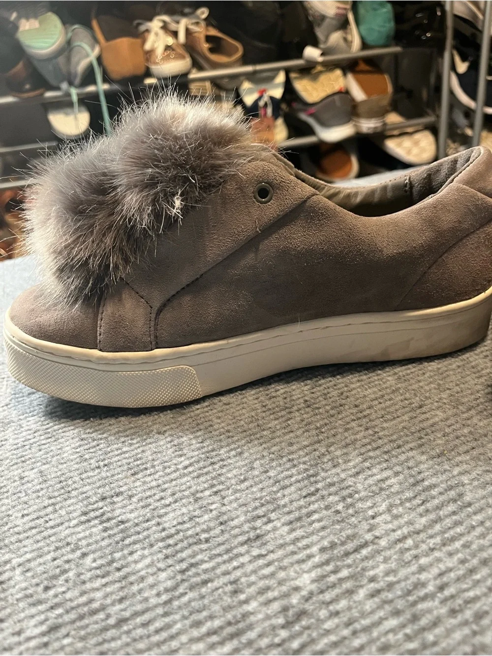 Sam Edelman gray slip